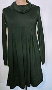 Mark long sleeve turtle neck collar dress